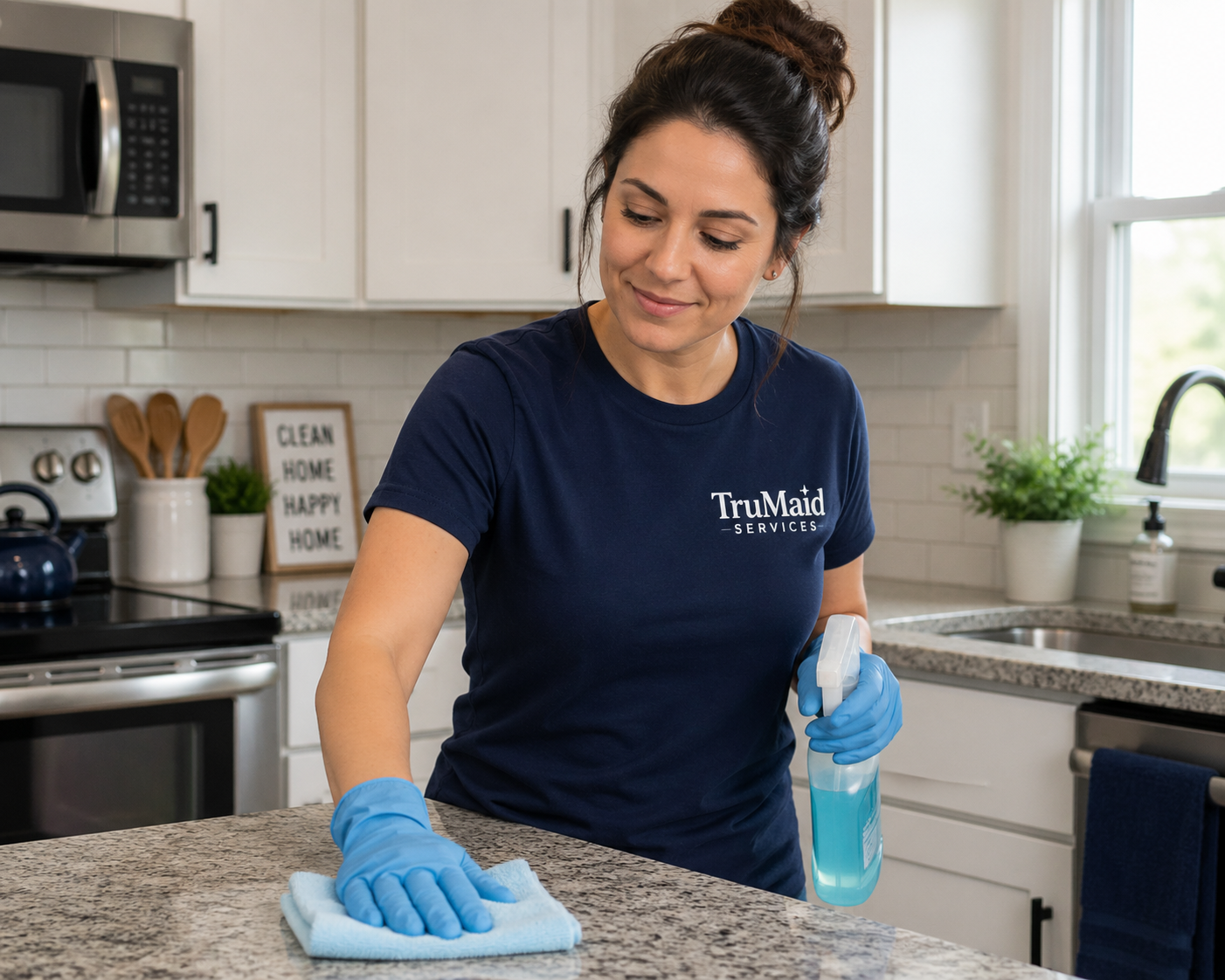 Residential house cleaning service in Tampa Bay by TruMaid